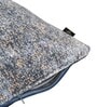 Blue Abstract Poly Viscose 16 x 16 Inches Cushion Cover
