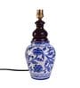 Blue Pottery Mugal Art Ceramic Matka Decorative Lamp