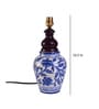Blue Pottery Mugal Art Ceramic Matka Decorative Lamp