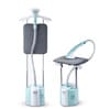 Blue Premium Garment Steamer with Ironing Board & Accessories