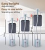 Blue Premium Garment Steamer with Ironing Board & Accessories