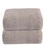 Blue Assorted 144 TC Cotton King Bedsheet With 2 Pillow Covers,2 Bath Towels And 1 Box