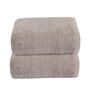 Blue Assorted 144 TC Cotton Queen Size Bedsheet with 2 Pillow Covers,2 Bath Towels and 1 Box