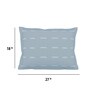 Blue Geometric 300TC Cotton 27 x 18 Inches Pillow Covers (Pack of 2)