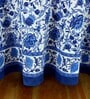 Marjoram (60x60) Blue & White Cotton Table Cloth