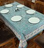 Guardian (72x72) Blue & White Cotton Table Cloth