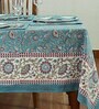 Guardian (72x72) Blue & White Cotton Table Cloth