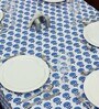Nebula (60x90) Blue & White Cotton Table Cloth