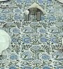 Spark (60x90) Blue & White Cotton Table Cloth