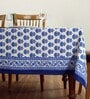 Nebula (60x90) Blue & White Cotton Table Cloth