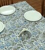 Spark (60x90) Blue & White Cotton Table Cloth