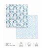 Blue Pure Cotton Printed 150 GSM Single Bed AC Room Dohar