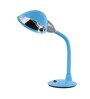 Pvc Shade Study Lamp With Blue Base