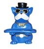 Blue Resin Dog Showpiece