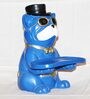Blue Resin Dog Showpiece