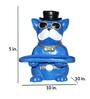 Blue Resin Dog Showpiece