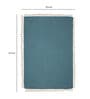 Blue Riverstone Cotton Reversible Kids Blanket
