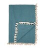Blue Riverstone Cotton Reversible Kids Blanket