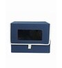 Blue Solid Polypropylene Foldable Storage Box