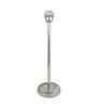 Blue Shade Table Lamp With Stainless Steel Base