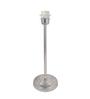 Blue Shade Table Lamp With Stainless Steel Base
