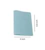 Blue Silicon Passport Holder