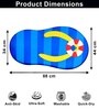 Blue Slipper Rubber 17x88 Inches Anti Skid Floor Mat