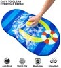Blue Slipper Rubber 17x88 Inches Anti Skid Floor Mat