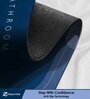 Blue Slogan Rubber 24x16 Inches AntiSkid Bath Mats (Pack of 2)