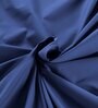 Blue Solid 144 TC 100% Cotton King Bedsheet with 2 Pillow Covers