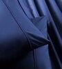 Blue Solid 144 TC 100% Cotton Queen Bedsheet with 2 Pillow Covers