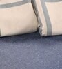 Blue Solid 144 TC 100% Cotton King Sized Bed Sheets with 2 Pillow Covers