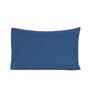 Blue Solid 200 TC Cotton 2 Pillow Cover Set