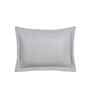 Blue Solid 235 TC Viscose Cotton 2 Pillow Sham Set