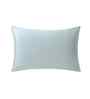 Blue Solid 300 TC Cotton 2 Pillow Cover Set