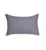 Blue Solid 300 TC Cotton 2 Pillow Cover Set