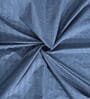 Blue Solid 300 TC Cotton Single Bedsheet with 1 Pillow Cover