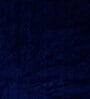 Blue Solid 300 TC Yarn Single Fitted Bedsheet With 1 Pillow Cover