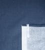 Blue Solid 400 TC Super King Size Bedsheet with 2 Pillow Covers Luxury Series Collection