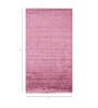 Blue Solid Bamboo Silk 6 ft X 9 ft Hand Woven Carpet