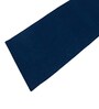 Blue Solid Cotton 32x10 Inches Antiskid Stair Mats (1Pc)