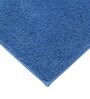Blue Solid MicroFibre 15x10 Inches Antiskid Bath Mats