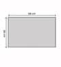 Red Solid Microfibre 23x15 Inches AntiSkid Bath Mat