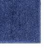 Blue Solid Microfibre 23x15 Inches AntiSkid Bath Mat