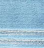 Blue Solid Polyester 24x16 Inches Max Absorbant 1 Bathmat
