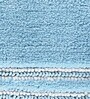 Blue Solid Polyester 59x24 Inches Max Absorbant 1 Bathmat