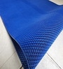 Blue Solid PVC 2 ft x 5 ft Antiskid Bath Tub Cum Floor Runner