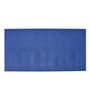 Blue Solid PVC 36x24 Inches Antiskid Bath Mat