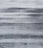 Blue Solid Viscose 3'6 ft X 17 ft Hand Woven Runner