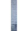 Blue Solid Viscose 3'6 ft X 17 ft Hand Woven Runner